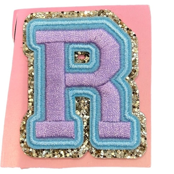 STONEY CLOVER LANE - R Letter Patch Stoney Clover Lane x Target Purple &… - Picture 1 of 2